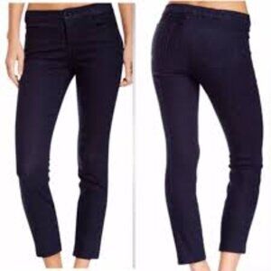 J Brand Tailored Crop Jeans in Inkwell Dark Wash Skinny Size 28